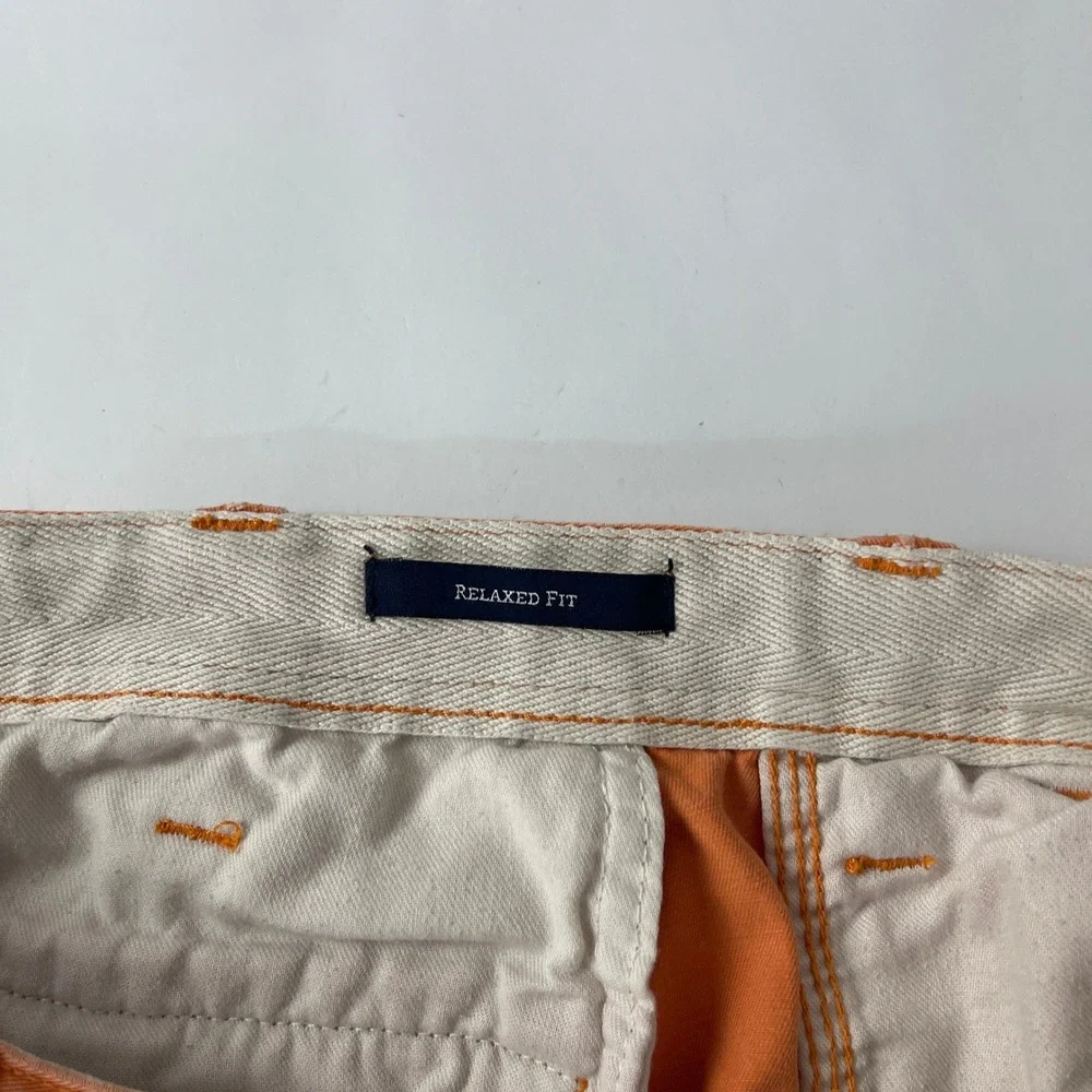 Polo Ralph Lauren Shorts Mens 32 Orange Relaxed Fit Chino 9
